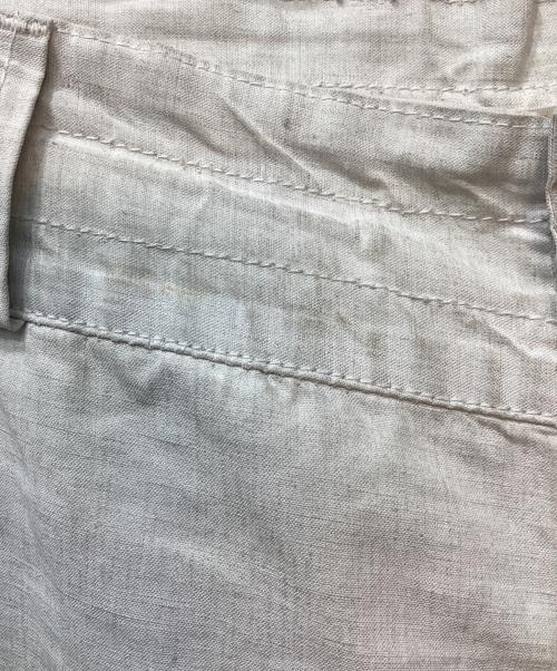 OUTIL（ウティ）OUTIL (ウティ) PANTALON CHASELLES ホワイト サイズ:４の古着・服飾アイテム