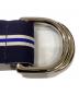 中古・古着 POLO RALPH LAUREN (ポロ・ラルフローレン) ダブルリングベルト ブルー：4000円