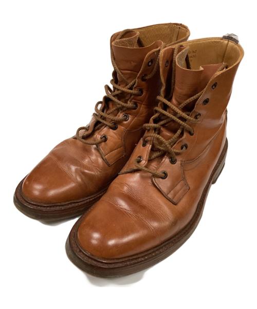 Tricker's（トリッカーズ）Tricker's (トリッカーズ) レースアップブーツ ブラウン サイズ:9の古着・服飾アイテム