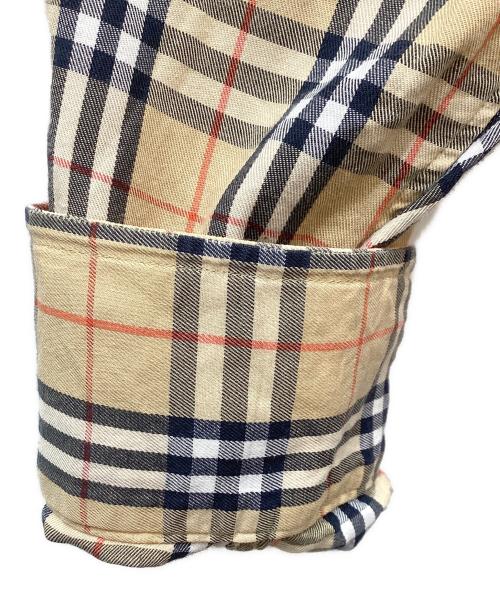 Burberry's（バーバリーズ）Burberry's (バーバリーズ) ノバチェックシャツ ベージュ サイズ:Mの古着・服飾アイテム