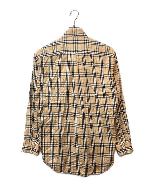Burberry's（バーバリーズ）Burberry's (バーバリーズ) ノバチェックシャツ ベージュ サイズ:Mの古着・服飾アイテム