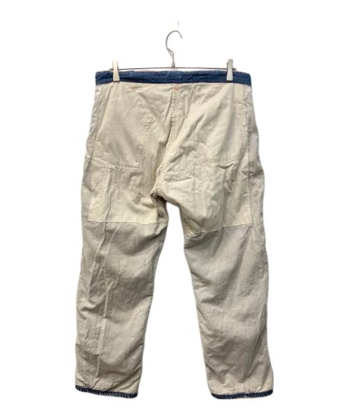 strong reliable（ストロングリライアブル）strong reliable (ストロングリライアブル) 40-50s ボタンフライライナー付きペインターパンツ インディゴ サイズ:表記無しの古着・服飾アイテム