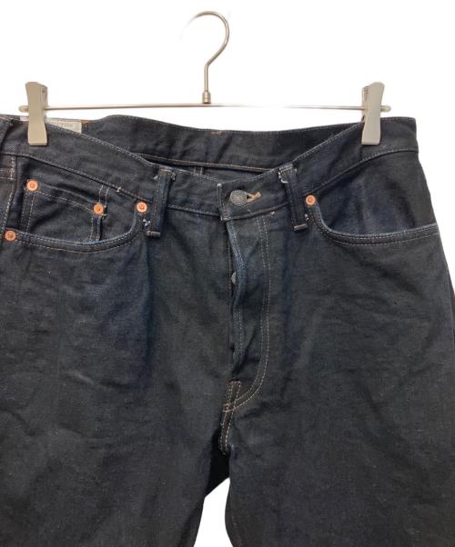 STUDIO D'ARTISAN（ステュディオダルチザン）STUDIO D'ARTISAN (ステュディオダルチザン) 45th奄美泥染インディゴジーンズ ブラック サイズ:W36の古着・服飾アイテム