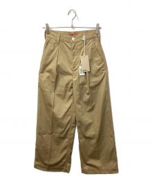 NEEDBY heritage（ニードバイヘリテージ）の古着「MAISON CHINO/メゾンチノパンツ」｜ベージュ