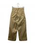 NEEDBY heritage (ニードバイヘリテージ) MAISON CHINO/メゾンチノパンツ ベージュ サイズ:W23 未使用品：5000円