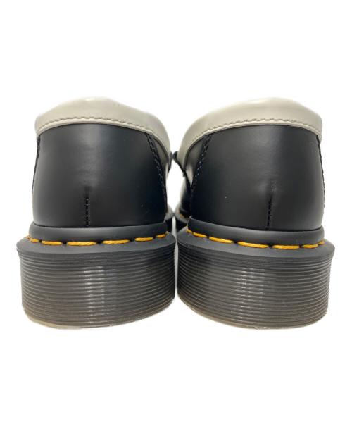 Dr.Martens（ドクターマーチン）Dr.Martens (ドクターマーチン) PENTON/ペントントーンローファー ブラック×ホワイト サイズ:UK4の古着・服飾アイテム