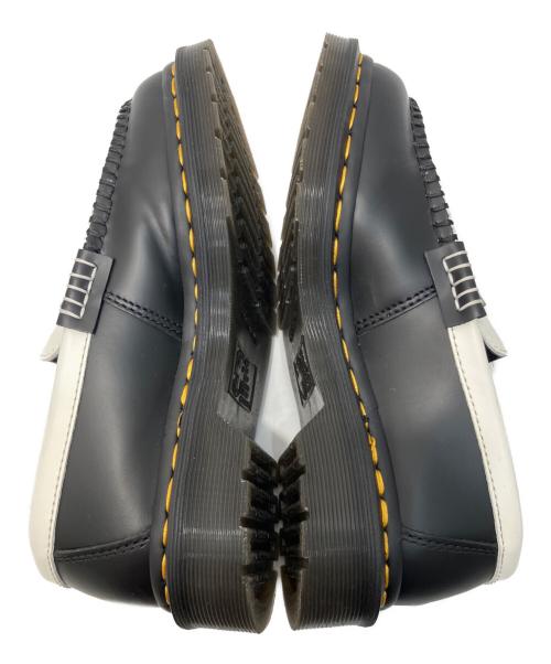 Dr.Martens（ドクターマーチン）Dr.Martens (ドクターマーチン) PENTON/ペントントーンローファー ブラック×ホワイト サイズ:UK4の古着・服飾アイテム