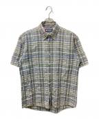 CHAPS RALPH LAURENチャップス ラルフローレン）の古着「チェックSSシャツ」｜グリーン×ブルー