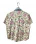 BILL BLASS (ビルブラス) フローラルシャツ ブルー×ベージュ サイズ:L：4500円
