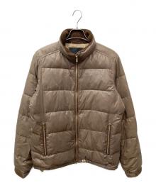 A BATHING APE（アベイシングエイプ）の古着「ダウンジャケット」｜ブラウン