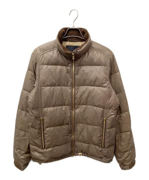 A BATHING APE（アベイシングエイプ）A BATHING APE (アベイシングエイプ) ダウンジャケット ブラウン サイズ:Mの古着・服飾アイテム