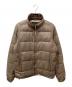 A BATHING APE（アベイシングエイプ）の古着「ダウンジャケット」｜ブラウン