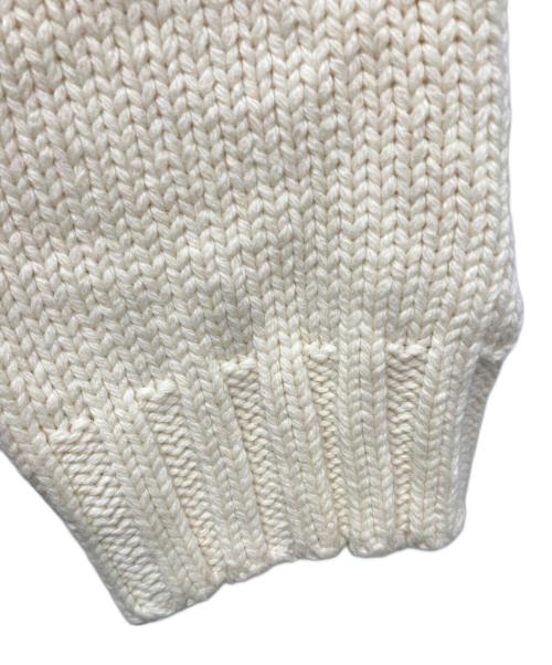 THE TOE（ザ・トゥー）THE TOE (ザ・トゥー) Schloss Dog Knit　(シュロス ドッグ ニット) アイボリー サイズ:Sの古着・服飾アイテム