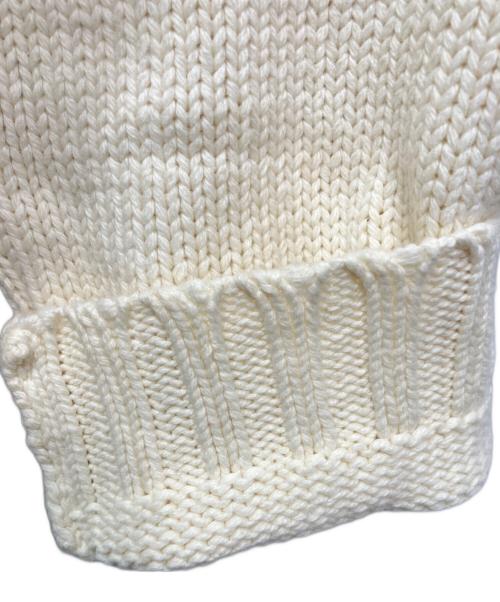 THE TOE（ザ・トゥー）THE TOE (ザ・トゥー) Schloss Dog Knit　(シュロス ドッグ ニット) アイボリー サイズ:Sの古着・服飾アイテム