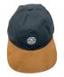 stussy (ステューシー) 切替スウェードキャップ ブラウン×ブラック：6000円