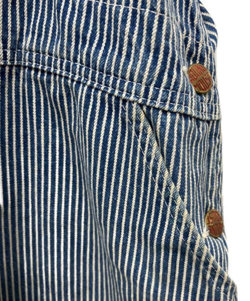 round house（ラウンドハウス）round house (ラウンドハウス) デニムオーバーオール インディゴ サイズ: W44 ×L32の古着・服飾アイテム