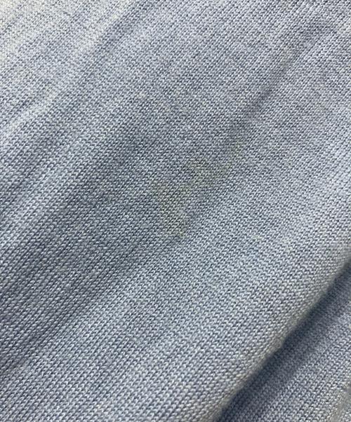 GUCCI（グッチ）GUCCI (グッチ) Vネックニット ブルー サイズ:Mの古着・服飾アイテム