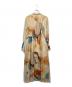 AMERI (アメリ) UNDRESSED AMELIA INK ART DRESS ベージュ サイズ:M 未使用品：23000円