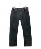 LEVI'Sリーバイス）の古着「501 ブラックデニムパンツ」｜ブラック