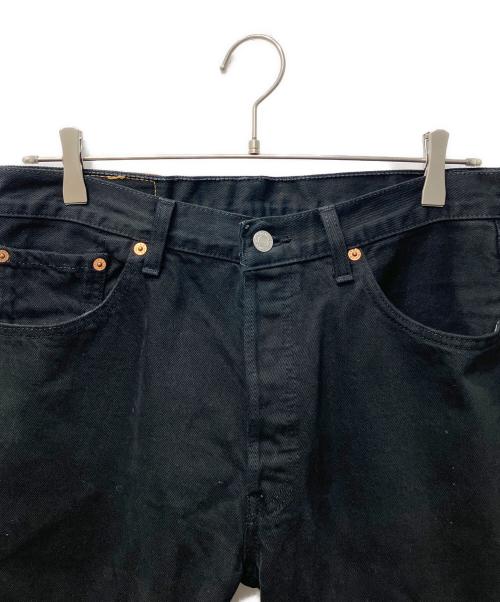 LEVI'S（リーバイス）LEVI'S (リーバイス) 501 ブラックデニムパンツ ブラック サイズ:W33の古着・服飾アイテム