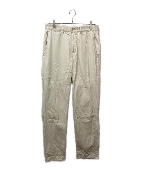 POLO RALPH LAUREN（ポロ・ラルフローレン）POLO RALPH LAUREN (ポロ・ラルフローレン) チノパン アイボリー サイズ:31×34の古着・服飾アイテム