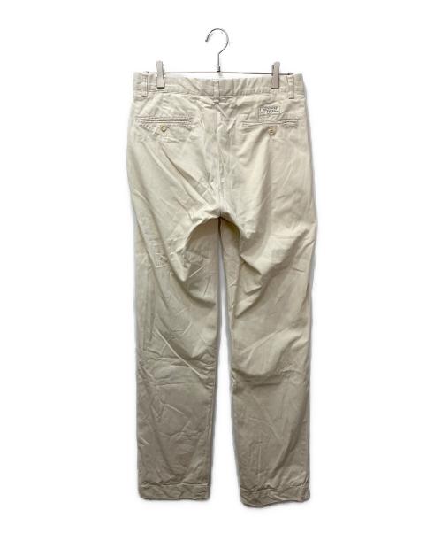 POLO RALPH LAUREN（ポロ・ラルフローレン）POLO RALPH LAUREN (ポロ・ラルフローレン) チノパン アイボリー サイズ:31×34の古着・服飾アイテム