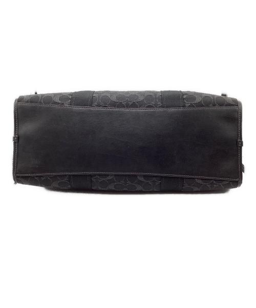 COACH（コーチ）COACH (コーチ) ブラック ラージ スミス トート ブラックの古着・服飾アイテム