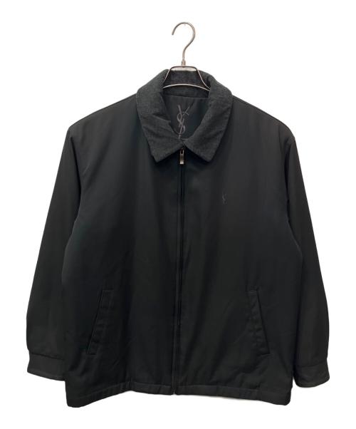 Yves Saint Laurent pour homme（イヴサンローラン プールオム）Yves Saint Laurent pour homme (イヴサンローラン プールオム) ライナー付ジャケット ブラック サイズ:105の古着・服飾アイテム