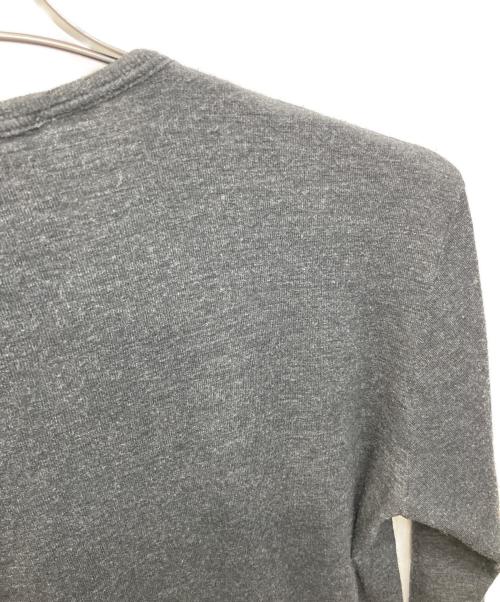 GUCCI（グッチ）GUCCI (グッチ) カシミヤ混ウールクルーネックニット グレー サイズ:Mの古着・服飾アイテム