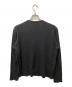 GUCCI (グッチ) カシミヤ混ウールクルーネックニット グレー サイズ:M：22000円