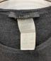 中古・古着 GUCCI (グッチ) カシミヤ混ウールクルーネックニット グレー サイズ:M：22000円