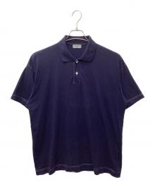 COMME des GARCONS HOMME（コムデギャルソン オム）の古着「製品染めポロシャツ」｜ネイビー