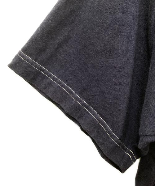 COMME des GARCONS HOMME（コムデギャルソン オム）COMME des GARCONS HOMME (コムデギャルソン オム) 製品染めポロシャツ ネイビー サイズ:採寸参照の古着・服飾アイテム