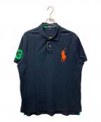 POLO RALPH LAURENポロ・ラルフローレン）の古着「ビッグポニーポロシャツ」｜ネイビー