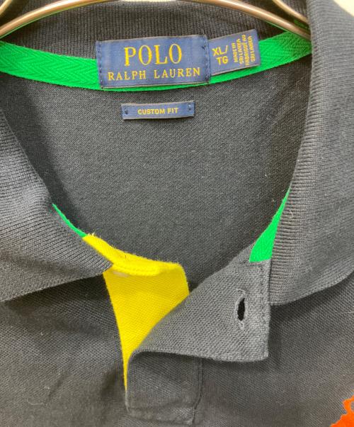 POLO RALPH LAUREN（ポロ・ラルフローレン）POLO RALPH LAUREN (ポロ・ラルフローレン) ビッグポニーポロシャツ ネイビー サイズ:XLの古着・服飾アイテム