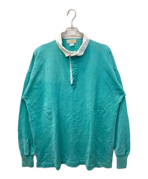 L.L.Bean（エルエルビーン）L.L.Bean (エルエルビーン) 80’S脇下ガゼットラガーシャツ スカイブルー サイズ:XXLの古着・服飾アイテム