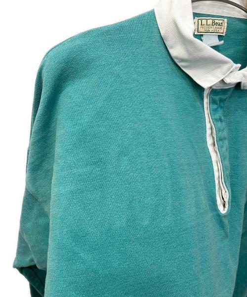 L.L.Bean（エルエルビーン）L.L.Bean (エルエルビーン) 80’S脇下ガゼットラガーシャツ スカイブルー サイズ:XXLの古着・服飾アイテム