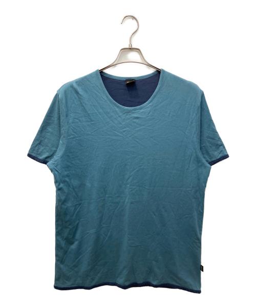 BOSS（ボス）BOSS (ボス) ダブルフェイスカットソー スカイブルー サイズ:XLの古着・服飾アイテム