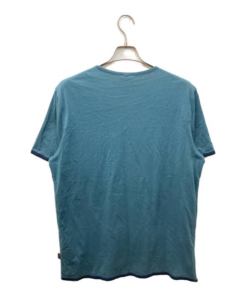 BOSS（ボス）BOSS (ボス) ダブルフェイスカットソー スカイブルー サイズ:XLの古着・服飾アイテム