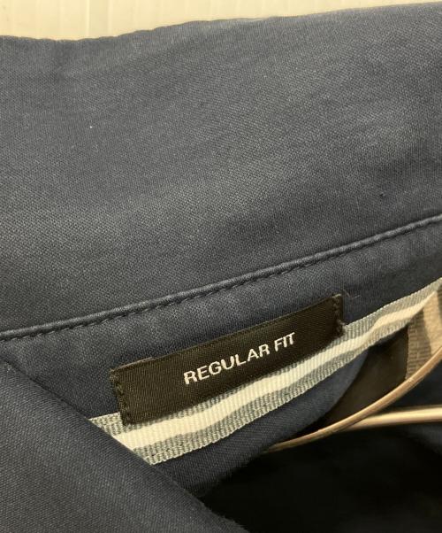 BOSS HUGO BOSS（ボス ヒューゴボス）BOSS HUGO BOSS (ボス ヒューゴボス) テープデザインポロシャツ ネイビー サイズ:Lの古着・服飾アイテム