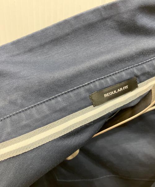 BOSS HUGO BOSS（ボス ヒューゴボス）BOSS HUGO BOSS (ボス ヒューゴボス) テープデザインポロシャツ ネイビー サイズ:Lの古着・服飾アイテム