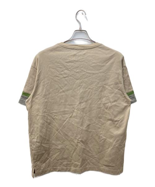 LANVIN COLLECTION（ランバンコレクション）LANVIN COLLECTION (ランバンコレクション) デザインカットソー ベージュ サイズ:52の古着・服飾アイテム