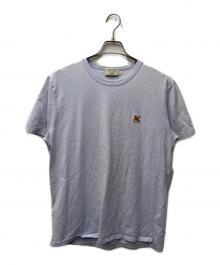 maison kitsune（アシッドメゾンキツネ）の古着「ワッペンTシャツ」｜パープル