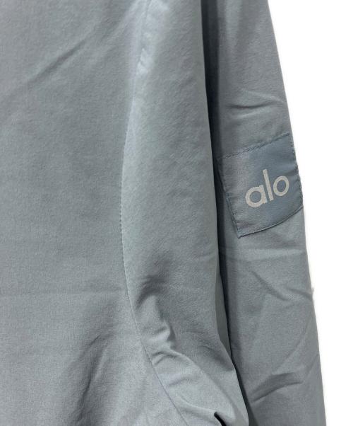 alo yoga（アローヨガ）ALO Yoga (アローヨガ) Performance ライトジャケット グレー サイズ:Mの古着・服飾アイテム