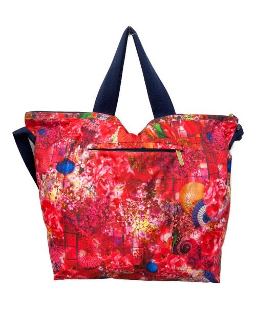 LeSportsac（レスポートサック）LeSportsac (レスポートサック) プリント2WAYバッグ マルチカラーの古着・服飾アイテム