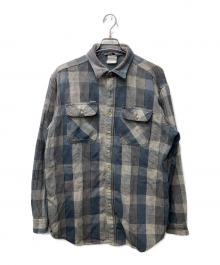 CarHartt（カーハート）の古着「80's-90's チェックネルシャツ」｜グレー