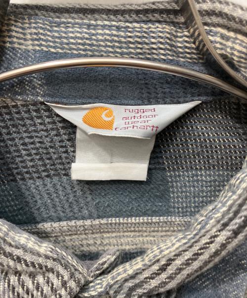 CarHartt（カーハート）CarHartt (カーハート) 80's-90's チェックネルシャツ グレー サイズ:表記なしの古着・服飾アイテム