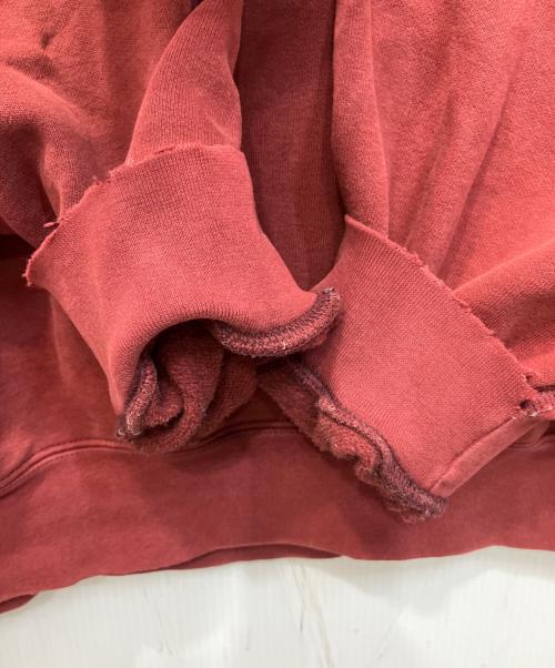 Columbia（コロンビア）Columbia (コロンビア) キーネックデザインPOパーカー レッド サイズ:XXLの古着・服飾アイテム