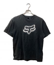 FOX RACING（フォックスレーシング）の古着「フォックスロゴTシャツ」｜ブラック