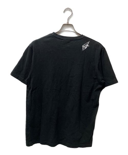 FOX RACING（フォックスレーシング）FOX RACING (フォックスレーシング) フォックスロゴTシャツ ブラック サイズ:Mの古着・服飾アイテム